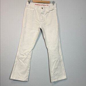 Stockholm‎ Surfboard Club Men's White Bootcut Jeans